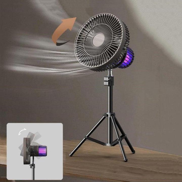 Outdoor 4-in-1 Mückenabwehr Powerbank Nachtlicht Ventilator | Karnz