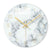 Olive – Elegante Wanduhr mit Marmor-Inspiration