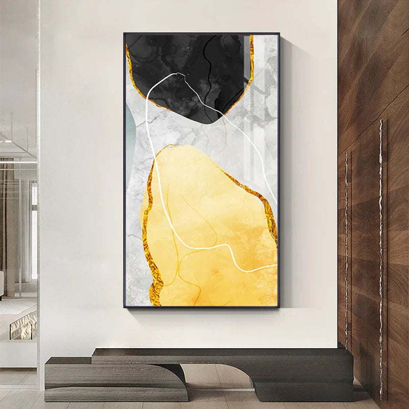 Abstract Zen Kiesel Wandkunst Feine Kunst Leinwanddrucke Nordic Geomorphe Bilder Für Wohnzimmer Schlafzimmer Eingangsbereich Kunst Dekor