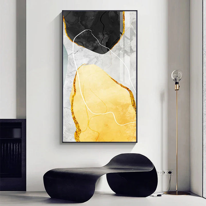 Abstract Zen Kiesel Wandkunst Feine Kunst Leinwanddrucke Nordic Geomorphe Bilder Für Wohnzimmer Schlafzimmer Eingangsbereich Kunst Dekor