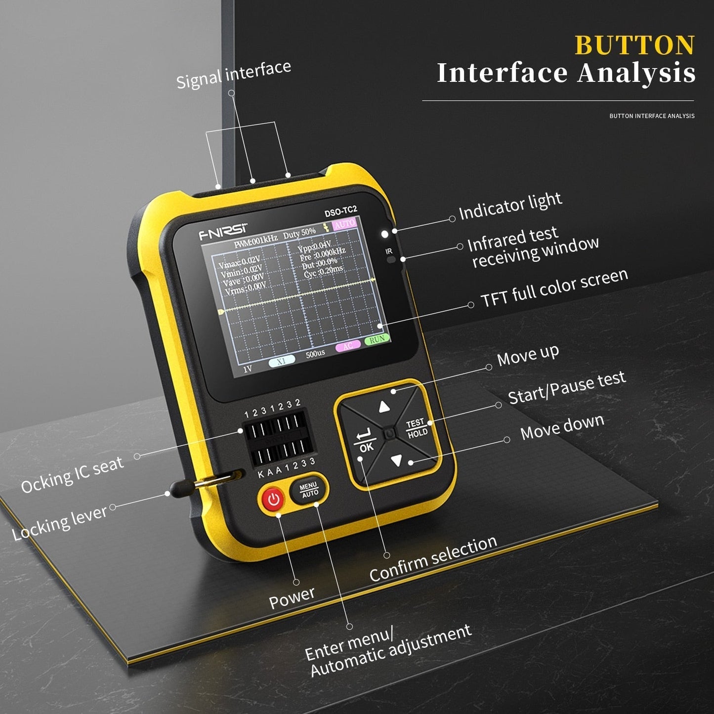 2-in-1 Volt Check Digital Kompakt Transistor | Karnz