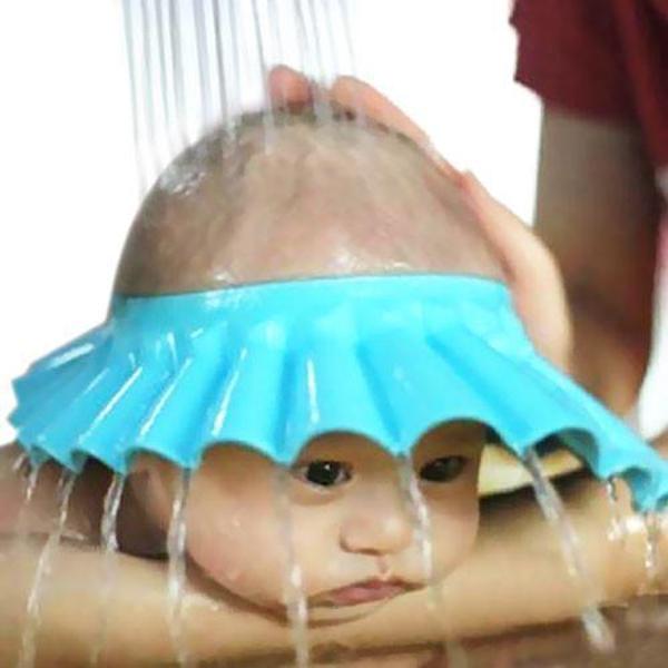 Einstellbare Baby-Duschhaube mit Ohrenschutz | Karnz
