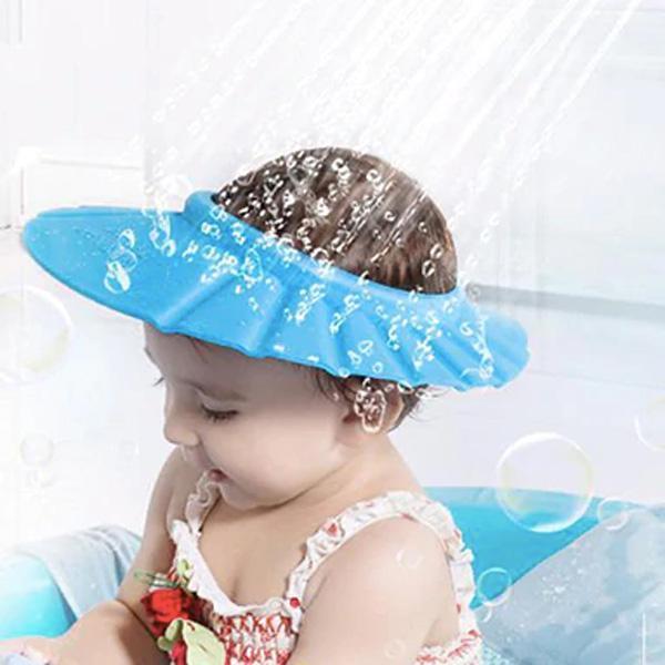 Einstellbare Baby-Duschhaube mit Ohrenschutz | Karnz
