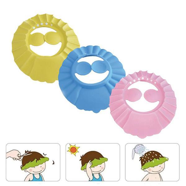 Einstellbare Baby-Duschhaube mit Ohrenschutz | Karnz