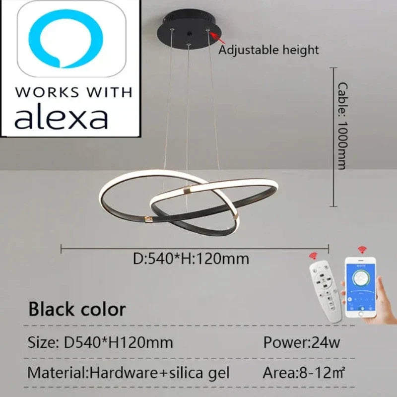 LightMaster Smart LED-Pendelleuchte – Einfache Installation und sichere Befestigung