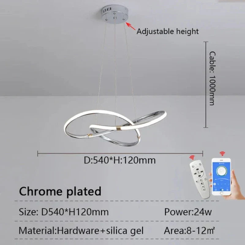 LightMaster Smart LED-Pendelleuchte – Einfache Installation und sichere Befestigung