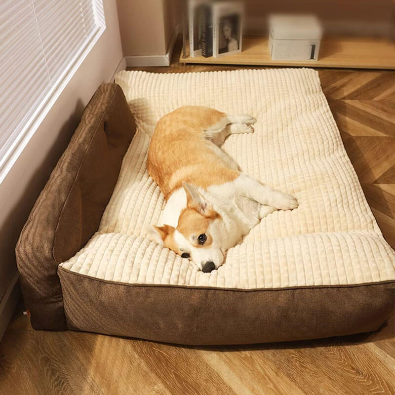 Ultra-bequeme orthopädische Hundebett mit Terylen-Stoff | Karnz