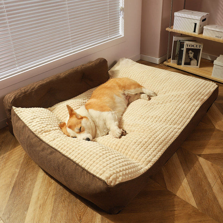 Ultra-bequeme orthopädische Hundebett mit Terylen-Stoff | Karnz