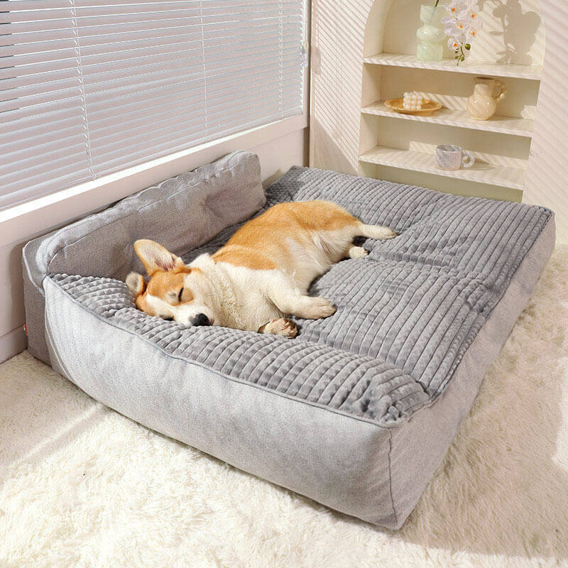 Ultra-bequeme orthopädische Hundebett mit Terylen-Stoff | Karnz