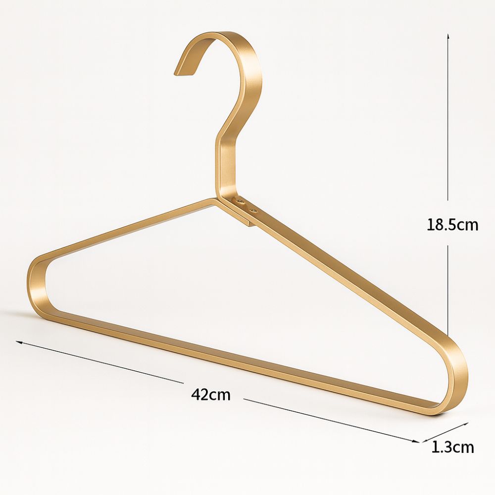 Slimline-Kleiderbügel aus Aluminium