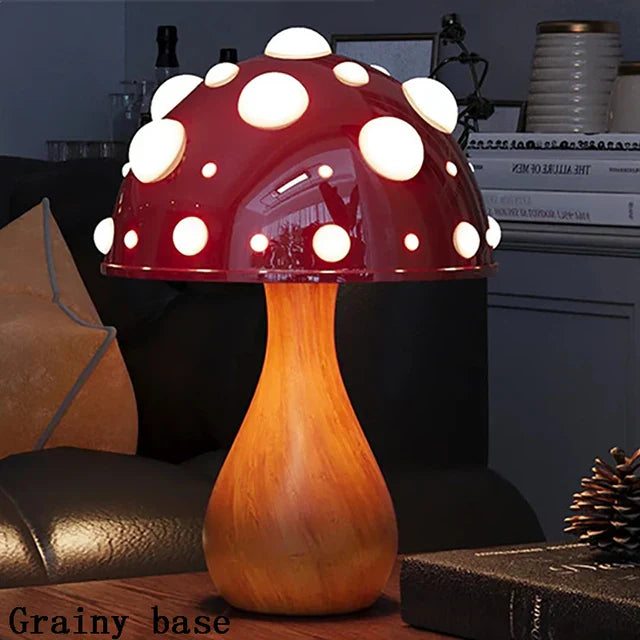 Pilz Lampe – Retro LED Tischleuchte im Pilzdesign für gemütliche Innenräume | Karnz