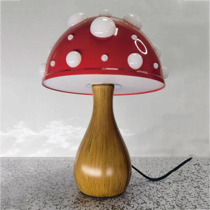 Pilz Lampe – Retro LED Tischleuchte im Pilzdesign für gemütliche Innenräume | Karnz