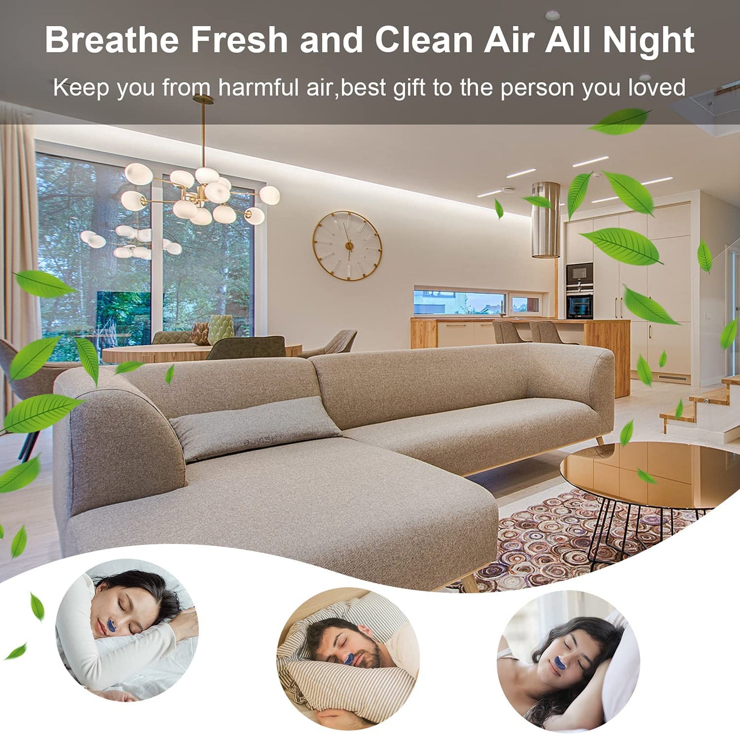 Karnz | Anti-Schnarch-Gerät | Schlauchloses, maskenloses Mikro-CPAP