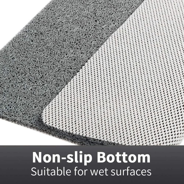 AQUALUXE Rutschfeste Duschmatte mit Drainage | Karnz