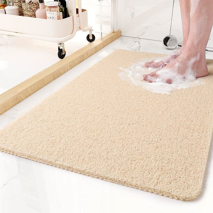 AQUALUXE Rutschfeste Duschmatte mit Drainage | Karnz