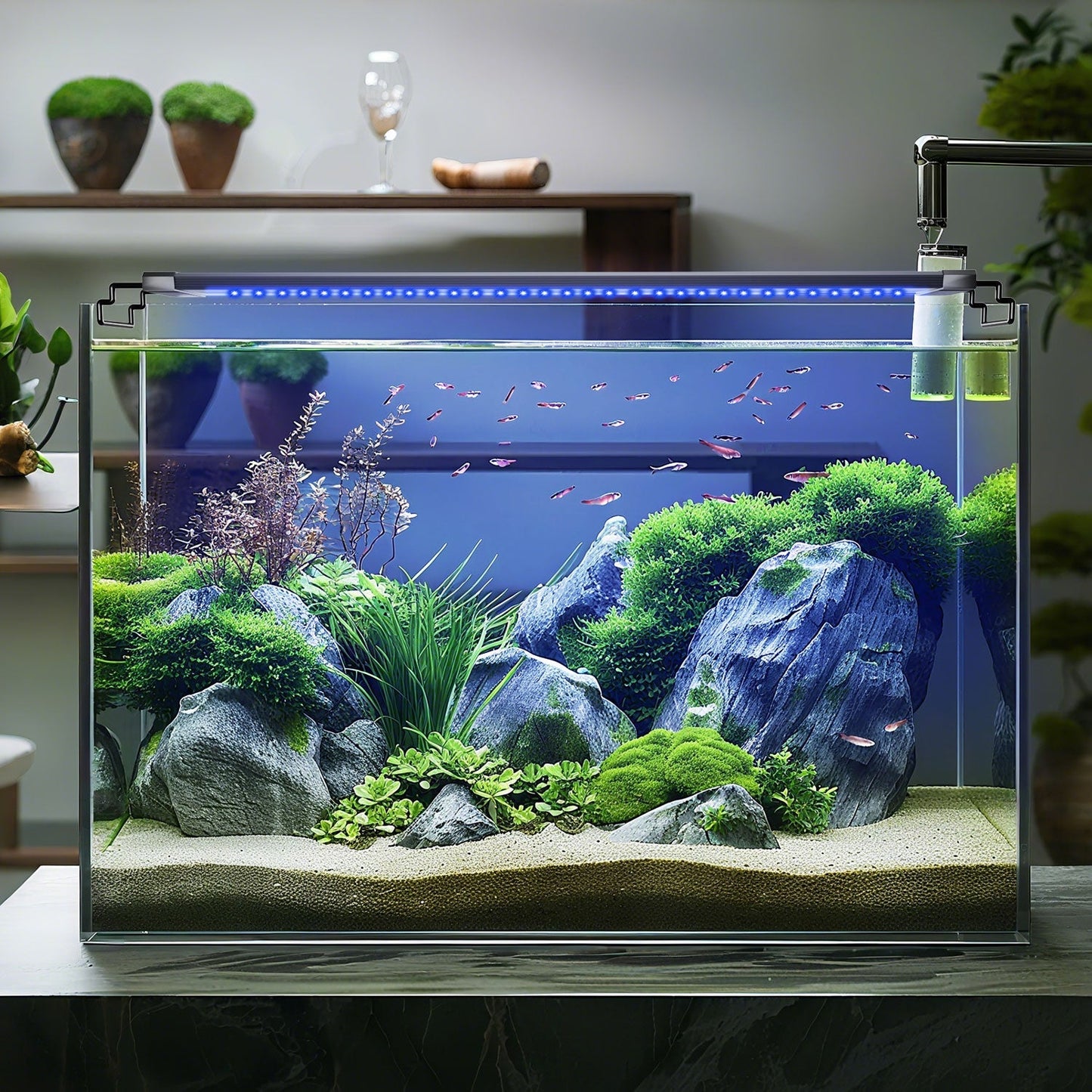 LED Aquarium Beleuchtung 24/7 Modus mit Zeitschaltung | Karnz