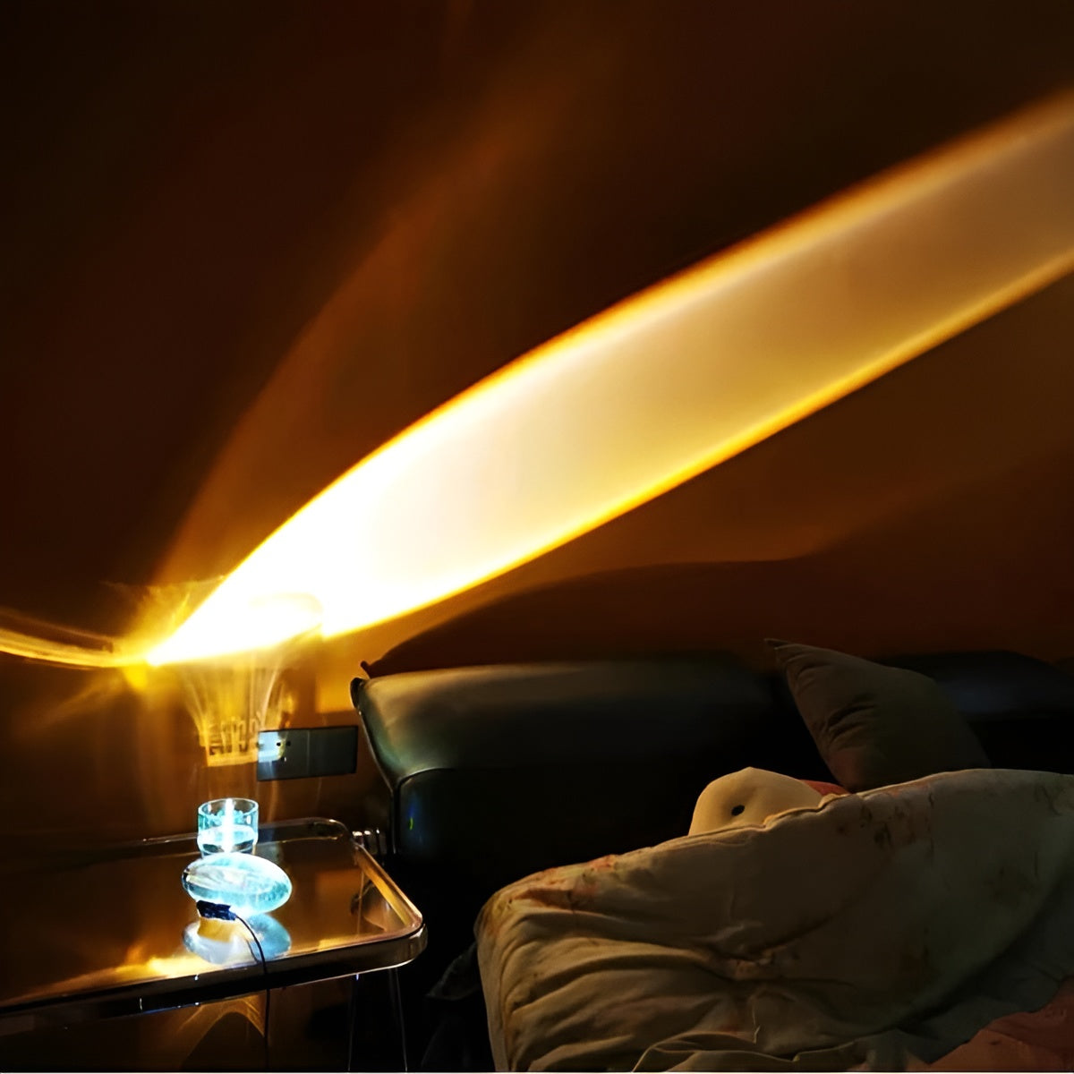 Rechteckige TaKarnze-Lampe – Modernes Design | Warmes Ambientelicht für Wohn- und Schlafzimmer