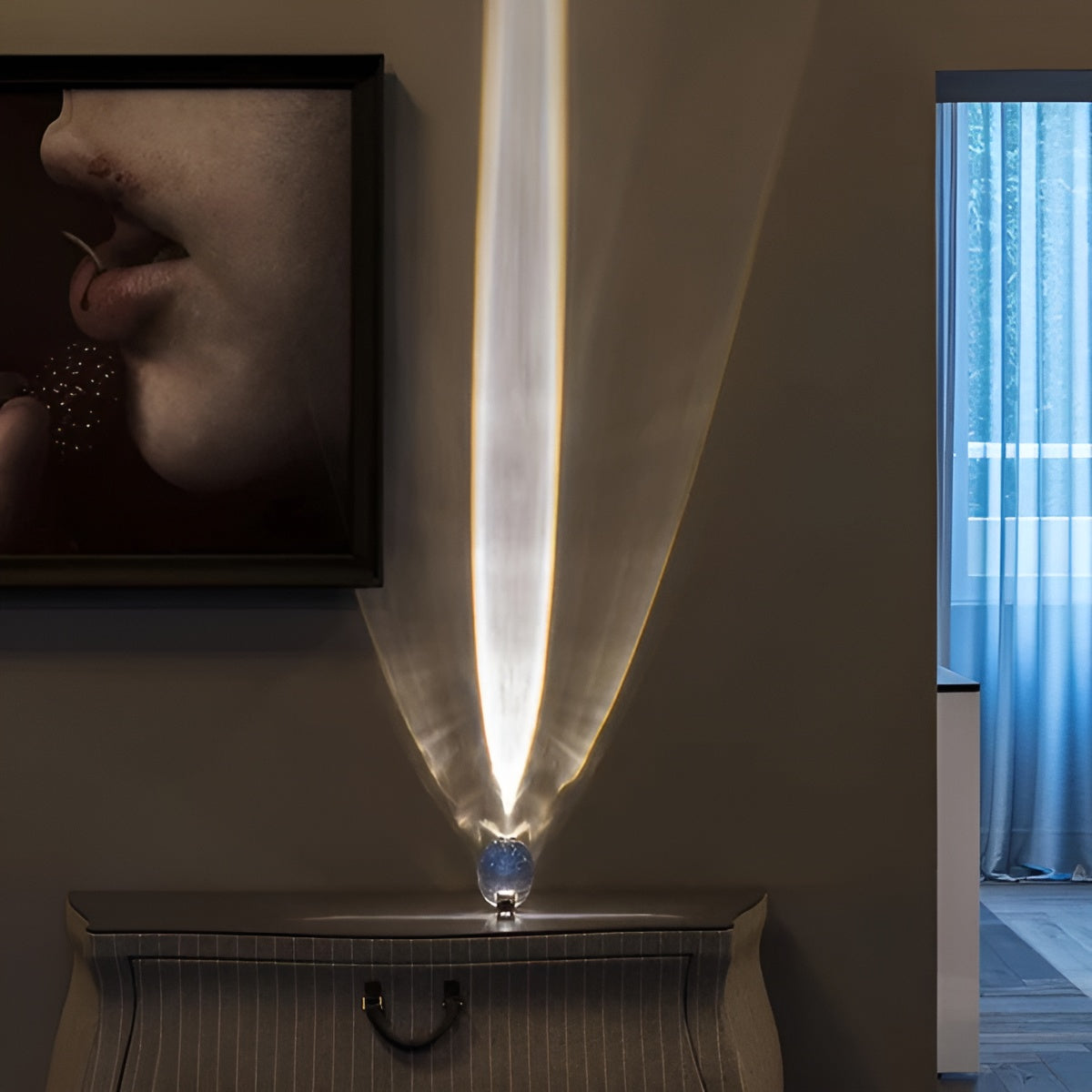 Rechteckige TaKarnze-Lampe – Modernes Design | Warmes Ambientelicht für Wohn- und Schlafzimmer