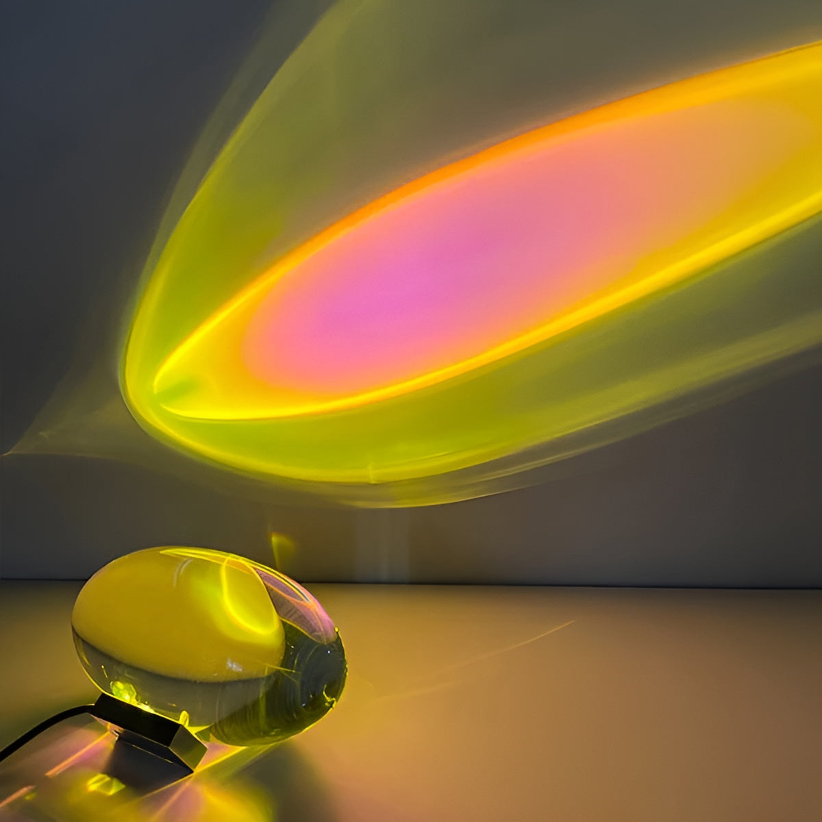 Rechteckige TaKarnze-Lampe – Modernes Design | Warmes Ambientelicht für Wohn- und Schlafzimmer