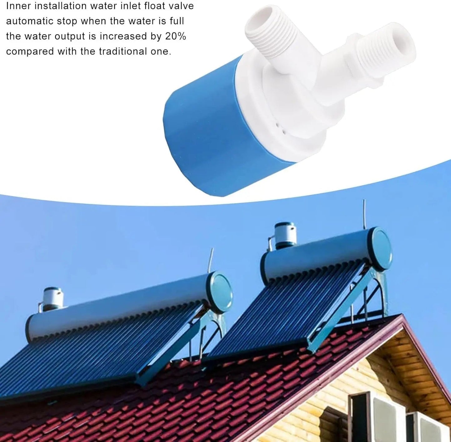 Automatisches Wasserstandventil – Keine Elektrizität, Steuerung & Überlauf Risiko