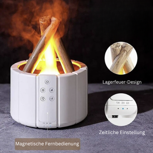 Simulierte Lagerfeuer-Luftbefeuchter | Karnz