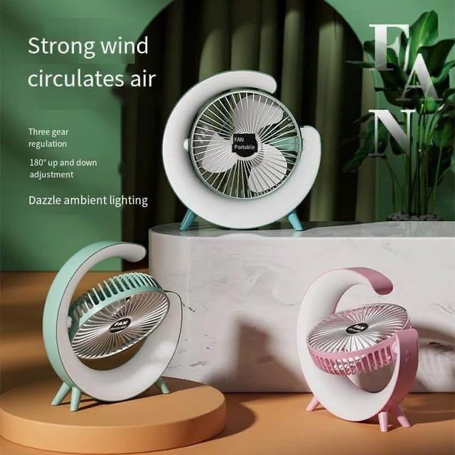 Fan Desktop Rechargeable 2:1 | Karnz