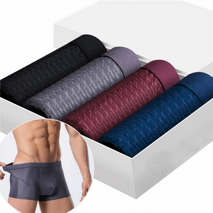 Bequeme Herren-Boxershorts aus Bambus