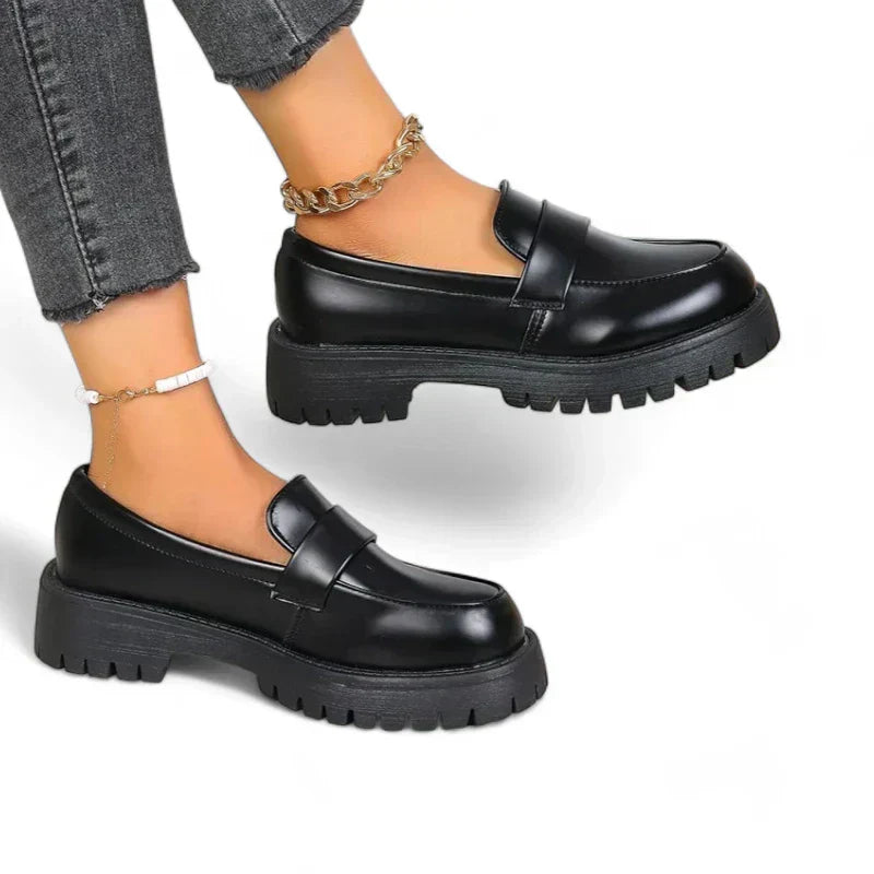 Karnz Damen Chunky Plattform Slipper
