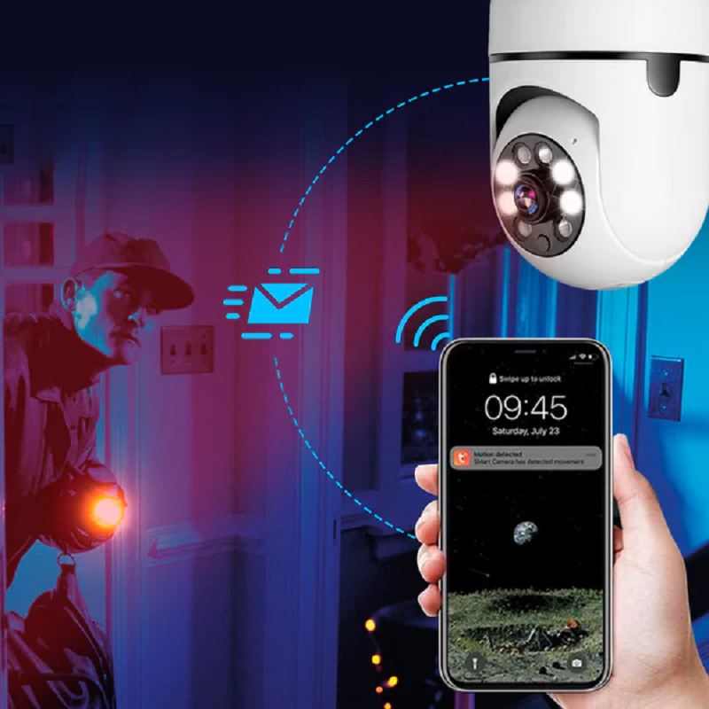 Drahtlose Wifi-Lampenkamera Sicherheitskamera | Karnz