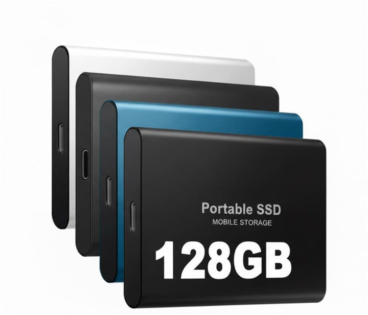 Vivolux | Speedora Ultra Externe SSD | USB 3.1 Type-C | Bis zu 520 MB/s | 128GB | Kompakt & Stoßfest