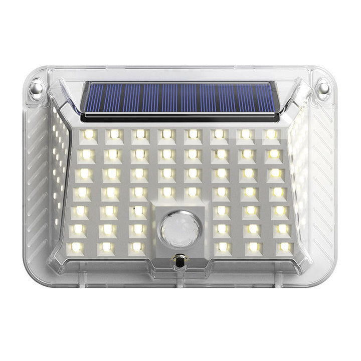 Moderne Einfachheit Solar Wasserdicht Dreieck Silikon ABS PC LED Außen Wand Leuchte Lampe Für Außenpatio | Karnz