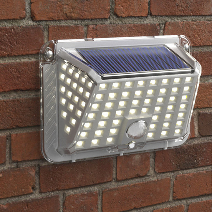 Moderne Einfachheit Solar Wasserdicht Dreieck Silikon ABS PC LED Außen Wand Leuchte Lampe Für Außenpatio | Karnz