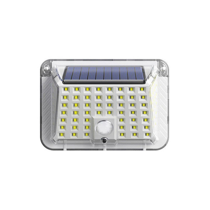 Moderne Einfachheit Solar Wasserdicht Dreieck Silikon ABS PC LED Außen Wand Leuchte Lampe Für Außenpatio | Karnz