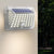 Moderne Einfachheit Solar Wasserdicht Dreieck Silikon ABS PC LED Außen Wand Leuchte Lampe Für Außenpatio | Karnz