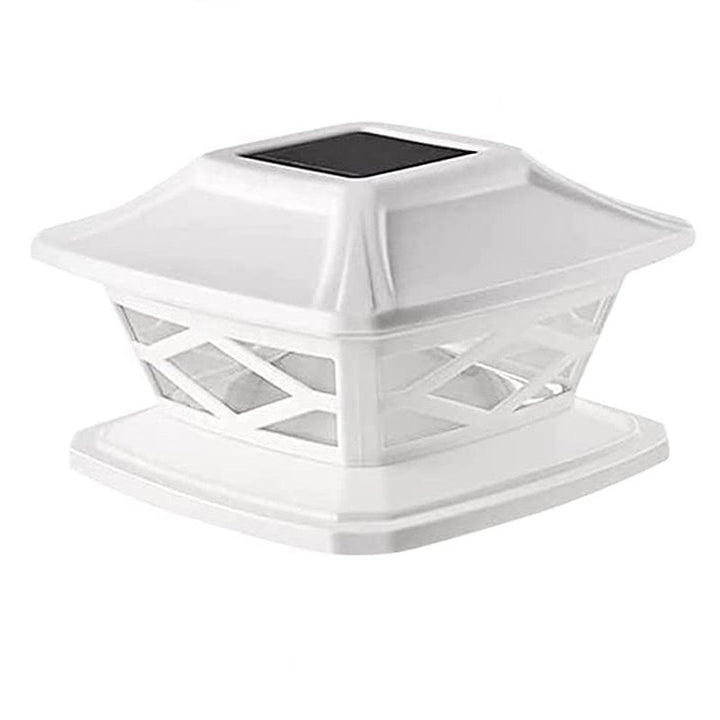 Moderne Einfachheit Solar wasserdicht Hausform PE Silikon LED Außenlicht für Außenpatio | Karnz