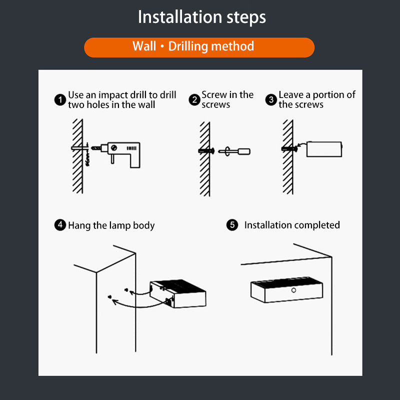 Moderner minimalistischer solar- und wasserdichter Kunststoff- und PC-rechteckiger LED-Wand sconce Lampe für außen, Terrasse und Garten | Karnz