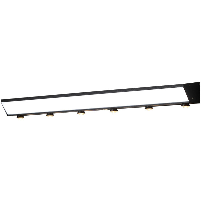 Solarbetriebene, wasserdichte, rechteckige LED-Wandleuchte mit Bewegungsmelder aus Acryl, Aluminium und Edelstahl für die Terrasse