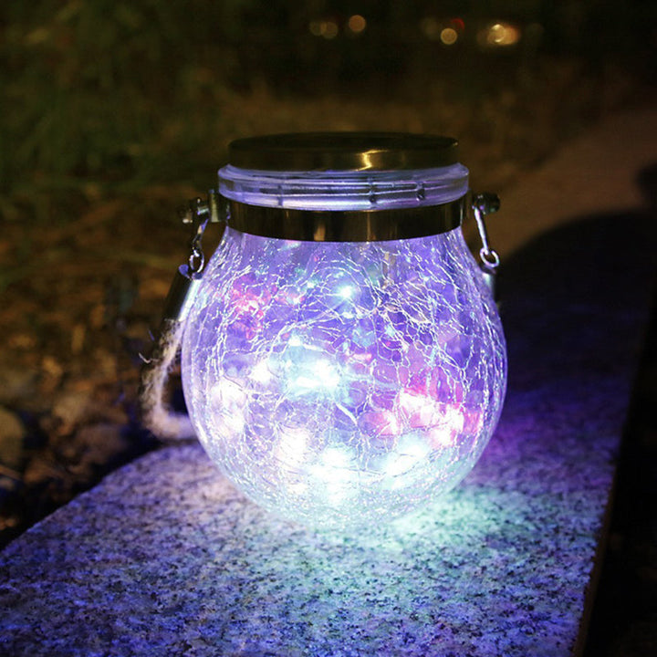 Moderne Art Deco Solar Orb Edelstahl Glas LED Außenleuchte für den Garten | Karnz