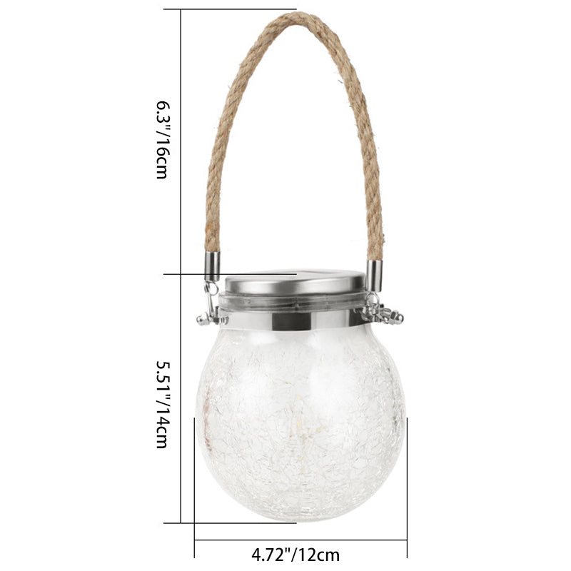 Moderne Art Deco Solar Orb Edelstahl Glas LED Außenleuchte für den Garten | Karnz