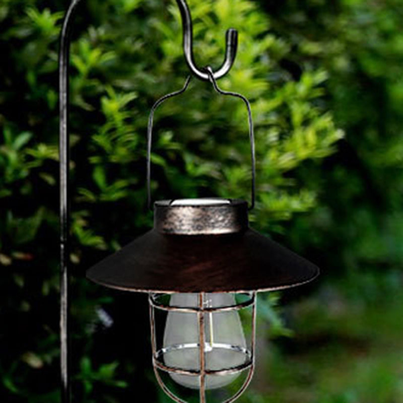 Moderner Minimalistischer Solar Zylinder Hohlraum Eisen Kunststoff LED Außenleuchte Für Garten | Karnz