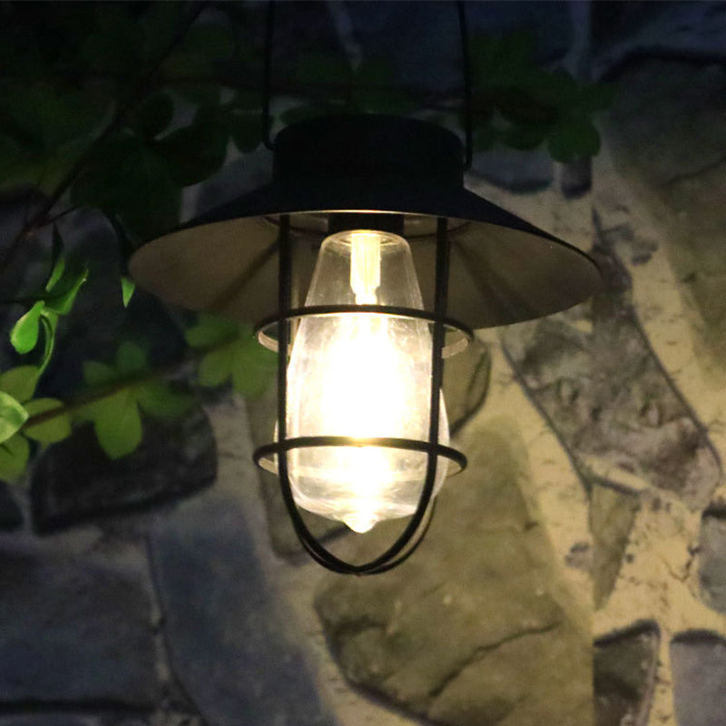 Moderner Minimalistischer Solar Zylinder Hohlraum Eisen Kunststoff LED Außenleuchte Für Garten | Karnz