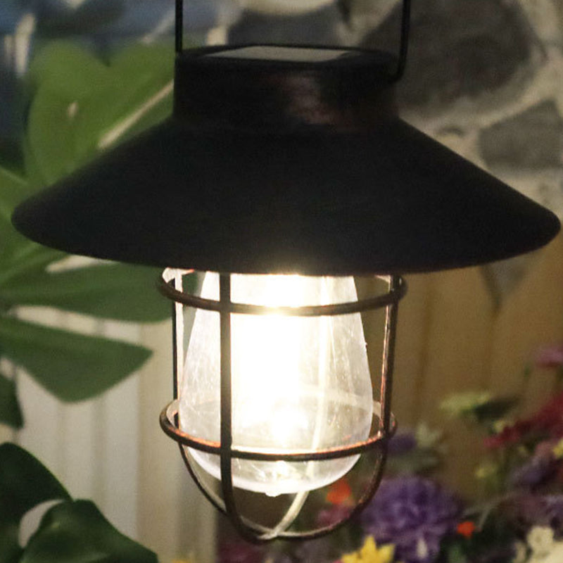 Moderner Minimalistischer Solar Zylinder Hohlraum Eisen Kunststoff LED Außenleuchte Für Garten | Karnz