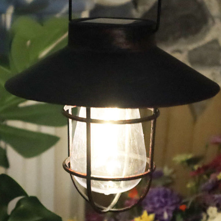 Moderner Minimalistischer Solar Zylinder Hohlraum Eisen Kunststoff LED Außenleuchte Für Garten | Karnz