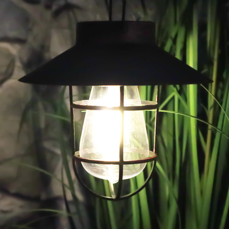 Moderner Minimalistischer Solar Zylinder Hohlraum Eisen Kunststoff LED Außenleuchte Für Garten | Karnz
