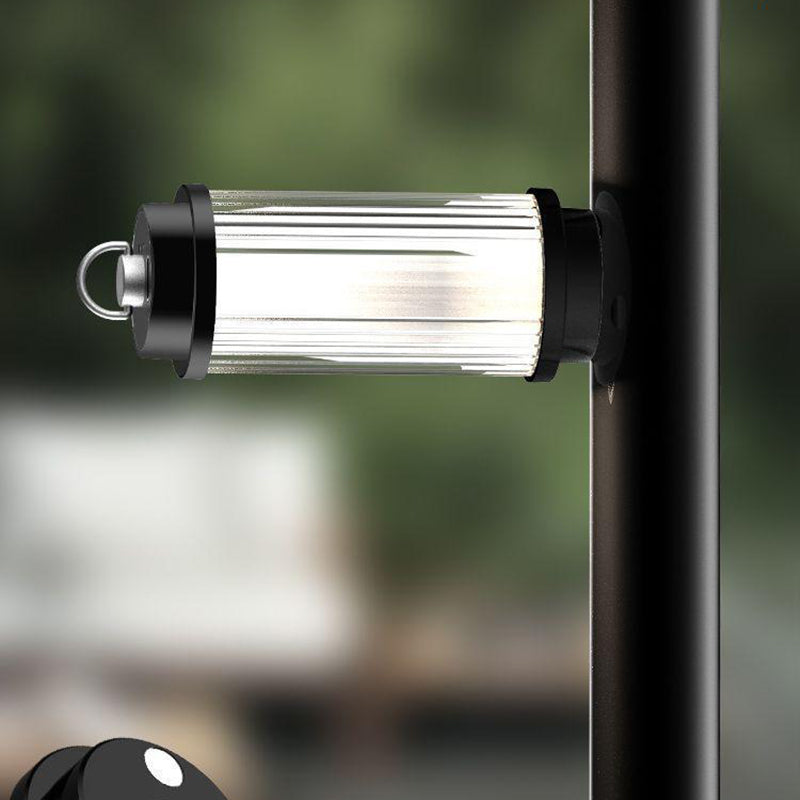 Moderne Minimalistische Tragbare Zylinder Metall ABS USB LED Außenleuchte Für Garten | Karnz
