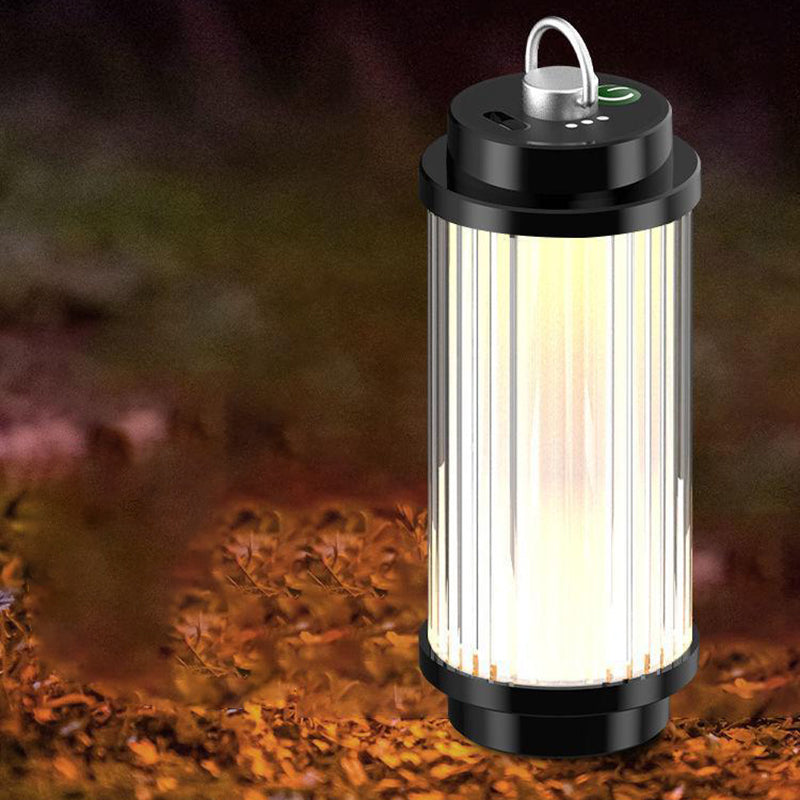 Moderne Minimalistische Tragbare Zylinder Metall ABS USB LED Außenleuchte Für Garten | Karnz