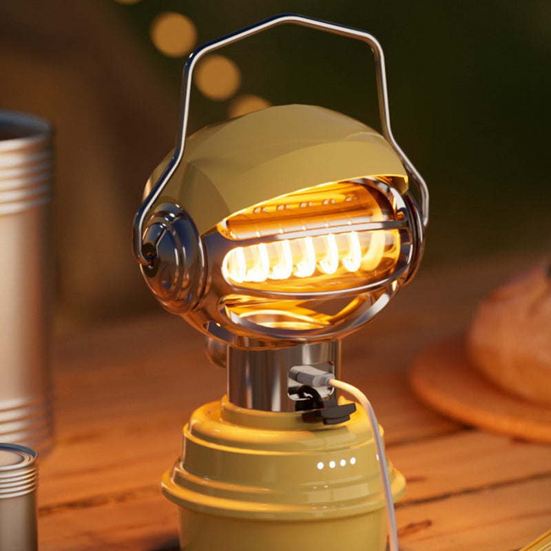 Zeitgenössische kreative Robotermetall-LED-Außenleuchte für den Garten | Karnz