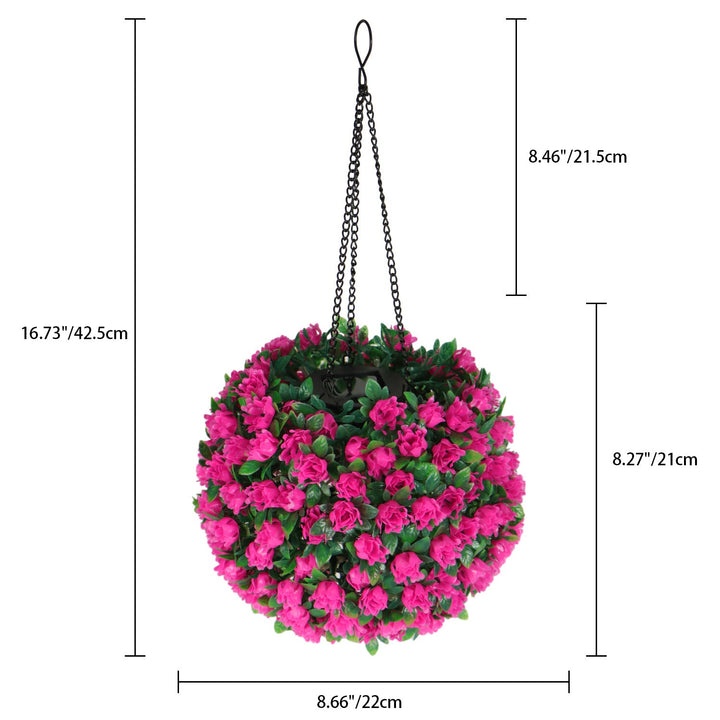 Moderne Art Deco Runde Blumenstrauß Kunststoff LED Außenbeleuchtung für Garten | Karnz