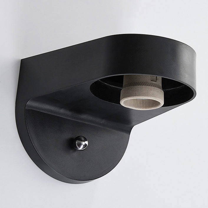 Moderne Einfachheit Wasserdichte Orb Polycarbonat Acryl 1-Licht Wand Scone Lampe Für Außenpatio | Karnz