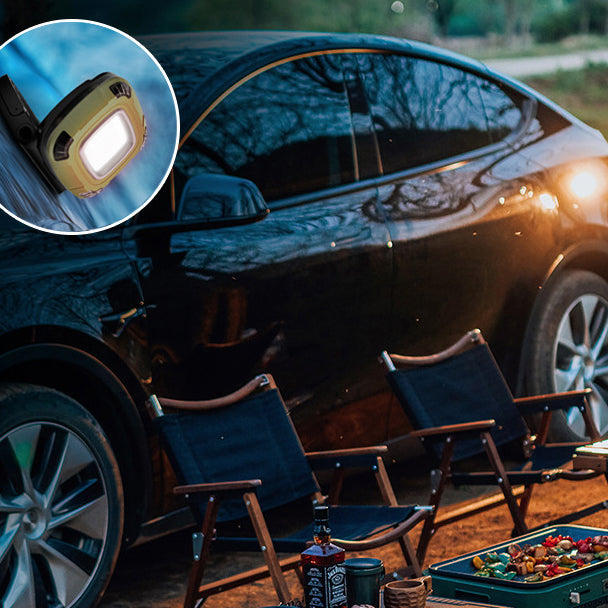 Moderner minimalistischer wasserdichter quadratischer ABS PC LED Außenlicht für den Garten | Karnz